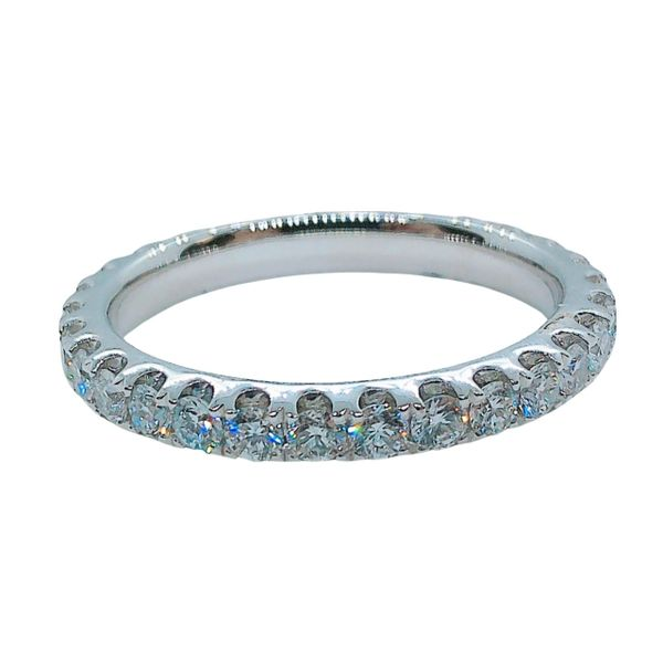 Diamond Eternity Wedding Band Image 2 Joint Venture Jewelry Cary, NC