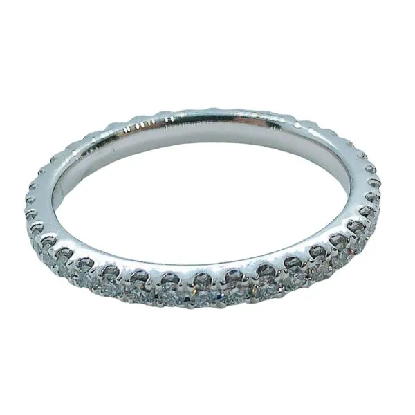 Diamond Eternity Wedding Band Image 2 Joint Venture Jewelry Cary, NC