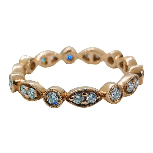 Diamond Eternity Wedding Band Image 2 Joint Venture Jewelry Cary, NC