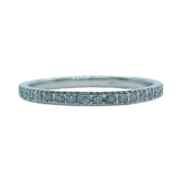 14K White Gold Diamond Band – 1.88mm Wide Joint Venture Jewelry Cary, NC