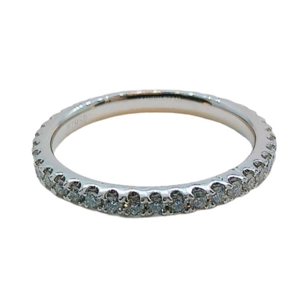 Platinum 0.50ctw Diamond Eternity Band – G-H, VS2-SI1 Image 2 Joint Venture Jewelry Cary, NC