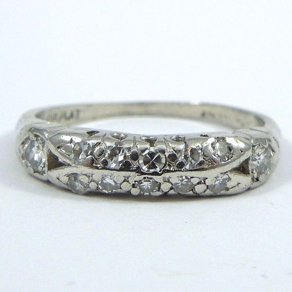 Vintage Diamond Wedding Band Joint Venture Jewelry Cary, NC