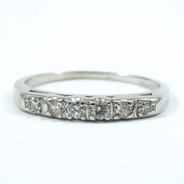 Vintage Diamond Wedding Band Joint Venture Jewelry Cary, NC