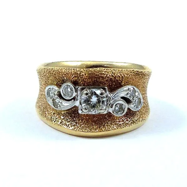 Vintage Diamond Band Ring Joint Venture Jewelry Cary, NC