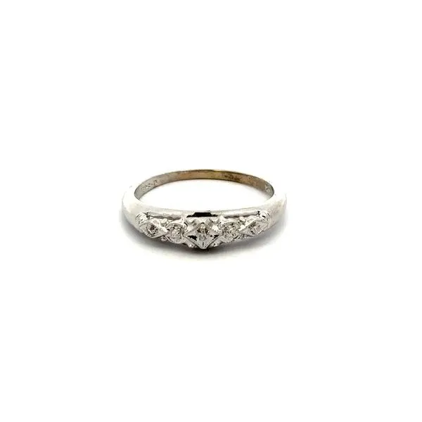 Mid Century Modern Diamond Band Joint Venture Jewelry Cary, NC