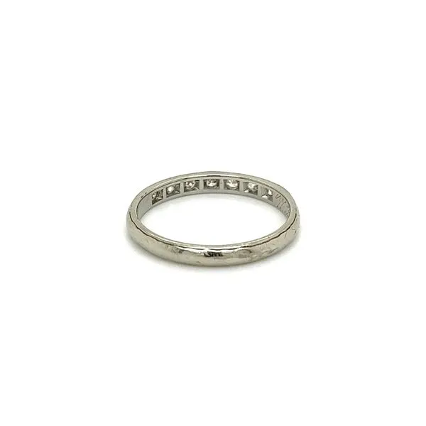 Art Deco Diamond Wedding Band Image 3 Joint Venture Jewelry Cary, NC