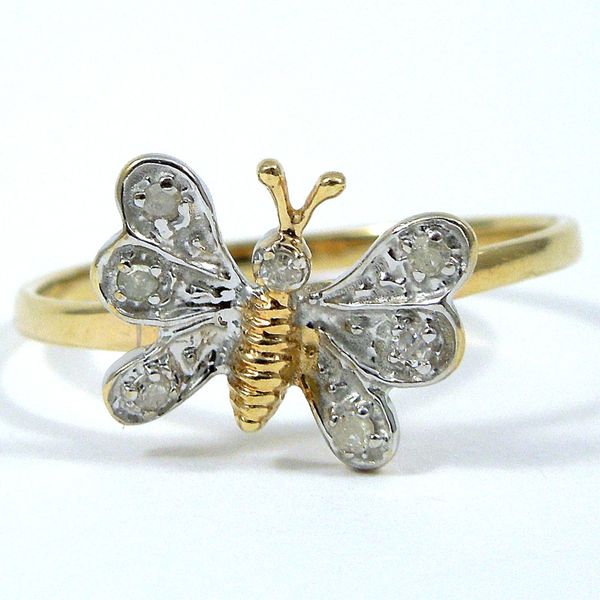 Diamond Butterfly Ring Joint Venture Jewelry Cary, NC