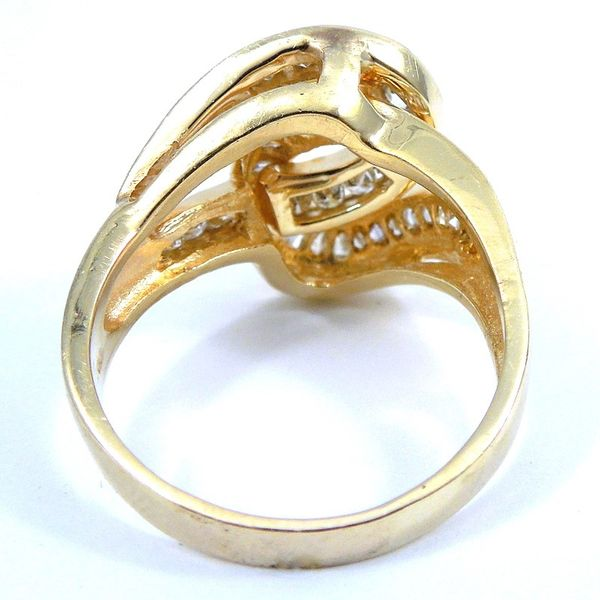 Diamond Swirl Ring Image 2 Joint Venture Jewelry Cary, NC