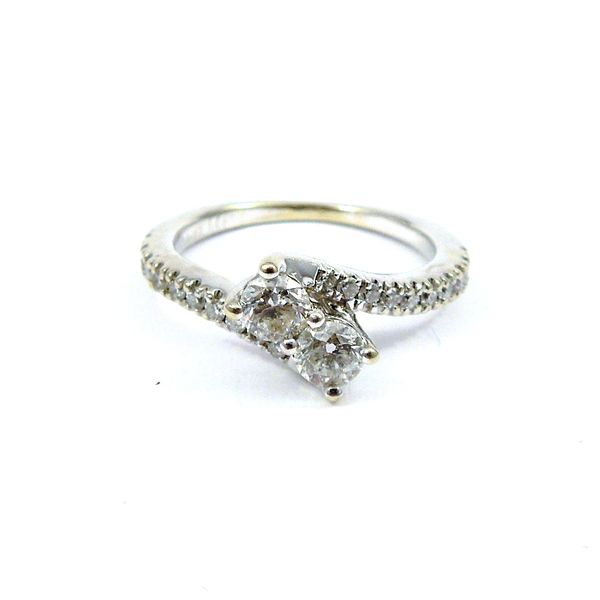 Diamond Bypass Ring Image 2 Joint Venture Jewelry Cary, NC