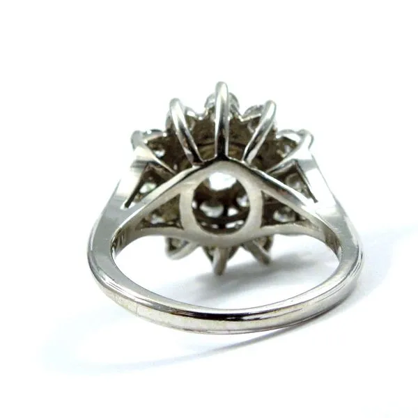 Large Diamond Cluster Ring Image 2 Joint Venture Jewelry Cary, NC