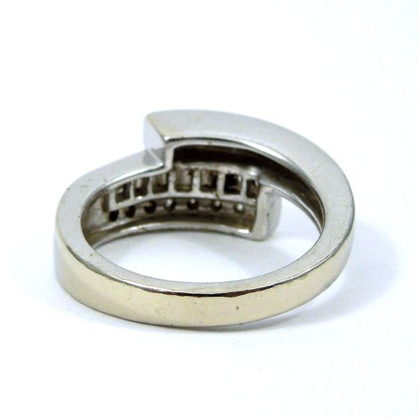 Diamond Bypass Band Ring Image 3 Joint Venture Jewelry Cary, NC