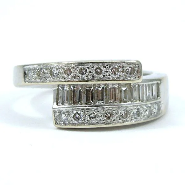 Diamond Bypass Band Ring Joint Venture Jewelry Cary, NC