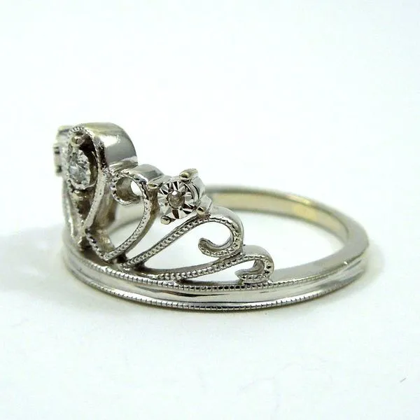 Diamond Crown Ring Image 2 Joint Venture Jewelry Cary, NC