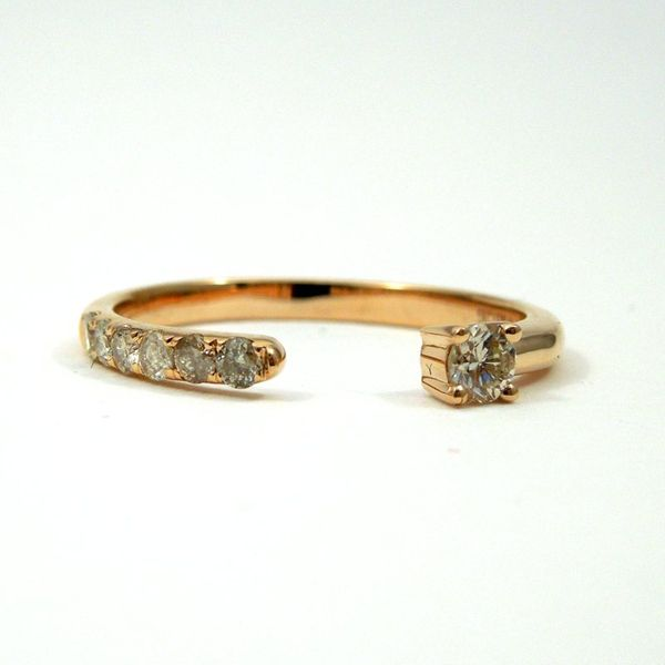 Open Diamond Fashion Stackable Ring Image 2 Joint Venture Jewelry Cary, NC