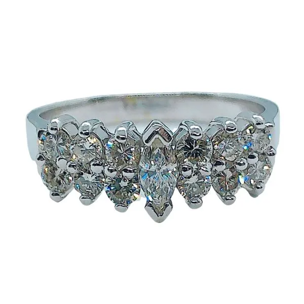 Marquise Diamond Band Ring Joint Venture Jewelry Cary, NC