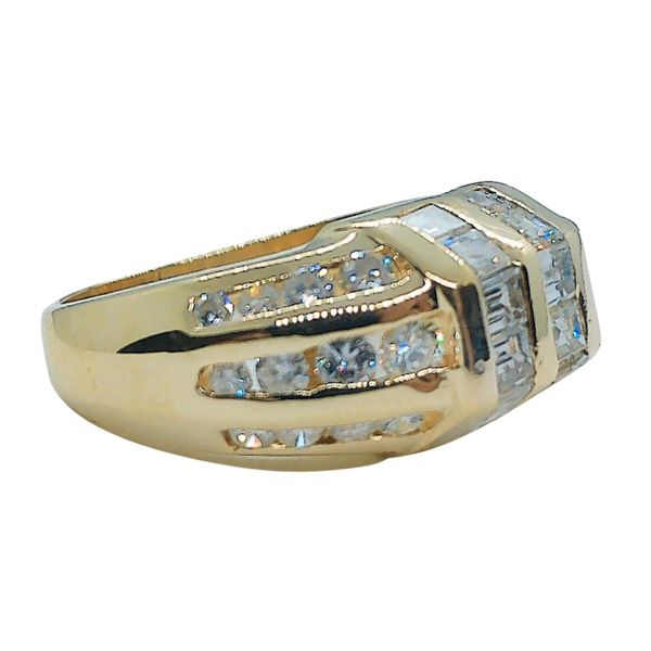 Channel Set Diamond Fashion Ring Image 2 Joint Venture Jewelry Cary, NC