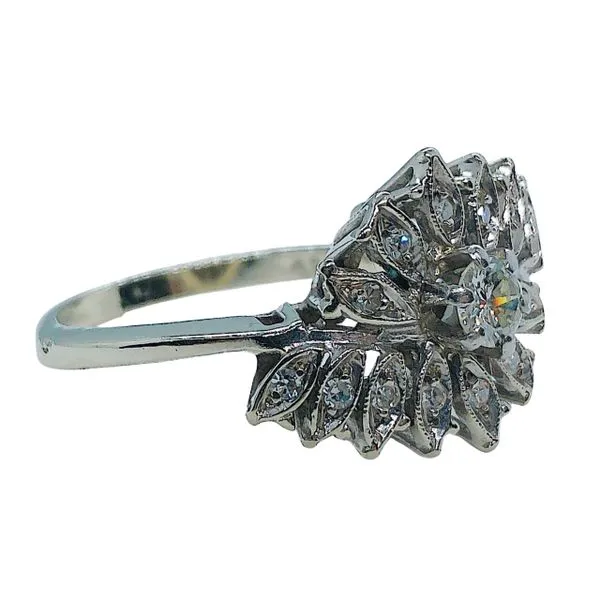 Diamond Scalloped Fashion Ring Image 2 Joint Venture Jewelry Cary, NC