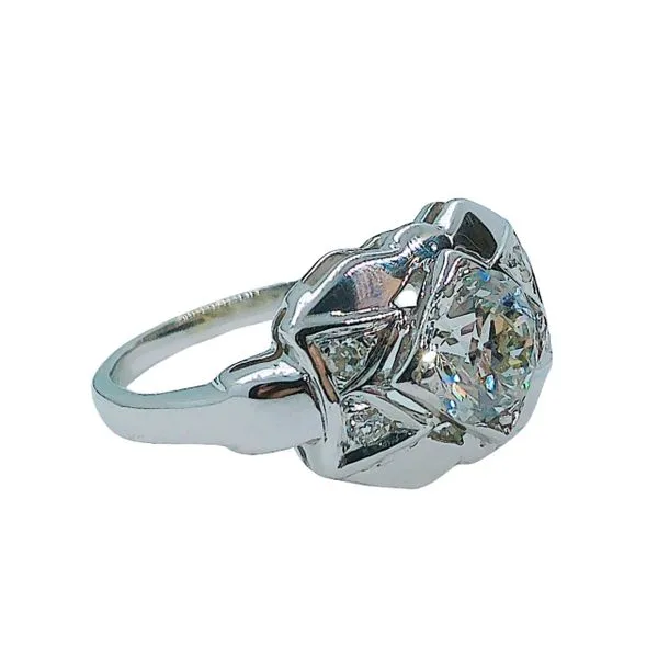 European Cut Diamond Fashion Ring Image 2 Joint Venture Jewelry Cary, NC