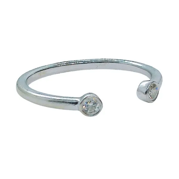 Open Diamond Band Image 2 Joint Venture Jewelry Cary, NC