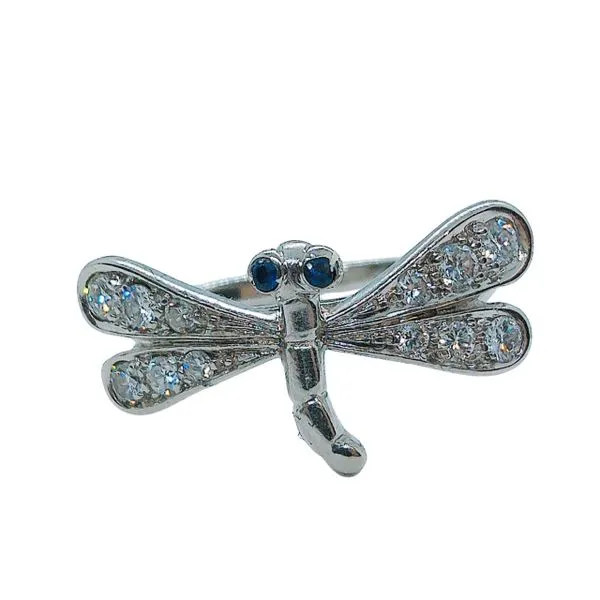 Diamond Dragonfly Ring Joint Venture Jewelry Cary, NC