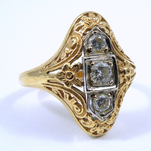 Vintage Diamond Fashion Ring Joint Venture Jewelry Cary, NC