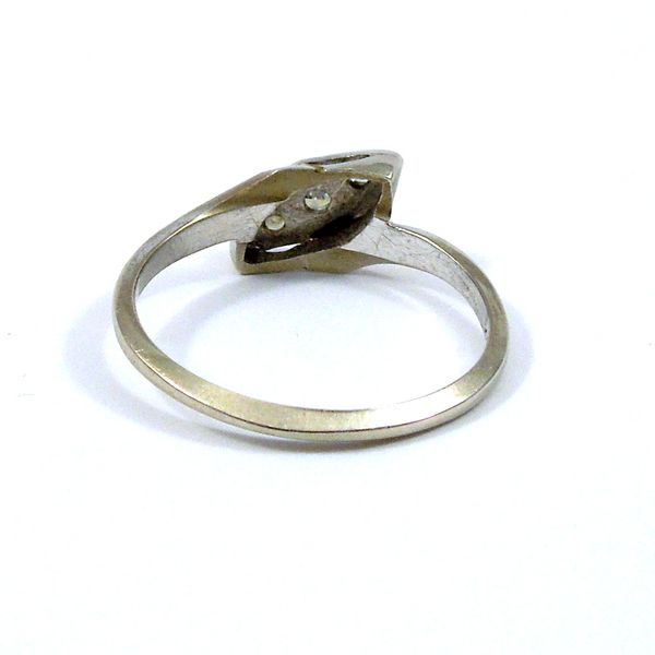 Vintage Diamond Bypass Ring Image 3 Joint Venture Jewelry Cary, NC