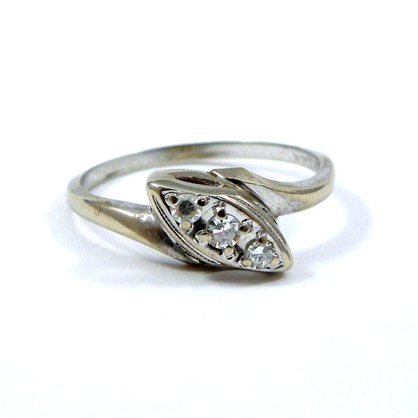 Vintage Diamond Bypass Ring Joint Venture Jewelry Cary, NC