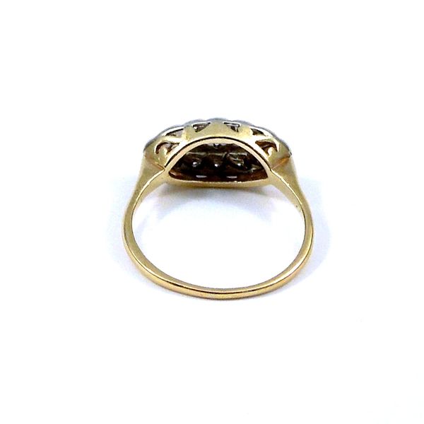 Vintage Diamond Princess Ring Image 3 Joint Venture Jewelry Cary, NC