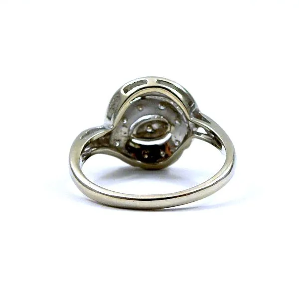 Vintage Diamond Swirl Ring Image 3 Joint Venture Jewelry Cary, NC