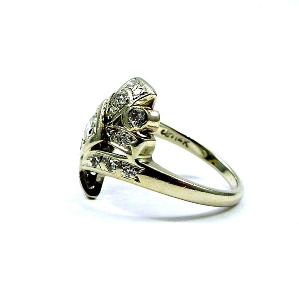Vintage Transition Cut Diamond Fashion Ring Image 2 Joint Venture Jewelry Cary, NC