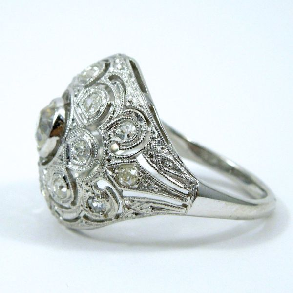 Antique Diamond Dome Ring Image 2 Joint Venture Jewelry Cary, NC