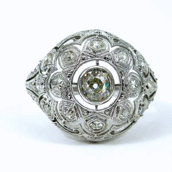 Antique Diamond Dome Ring Joint Venture Jewelry Cary, NC