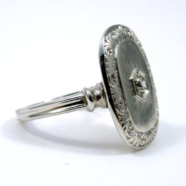 Vintage Euro Cut Diamond Fashion Ring Image 2 Joint Venture Jewelry Cary, NC
