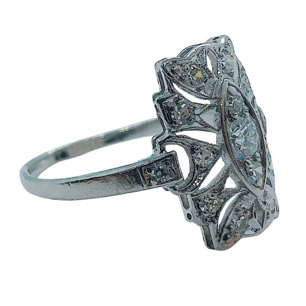 Vintage Diamond Fashion Ring Image 2 Joint Venture Jewelry Cary, NC