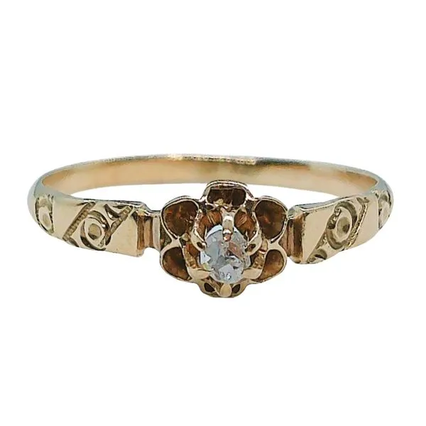 Small Vintage Diamond Ring Joint Venture Jewelry Cary, NC