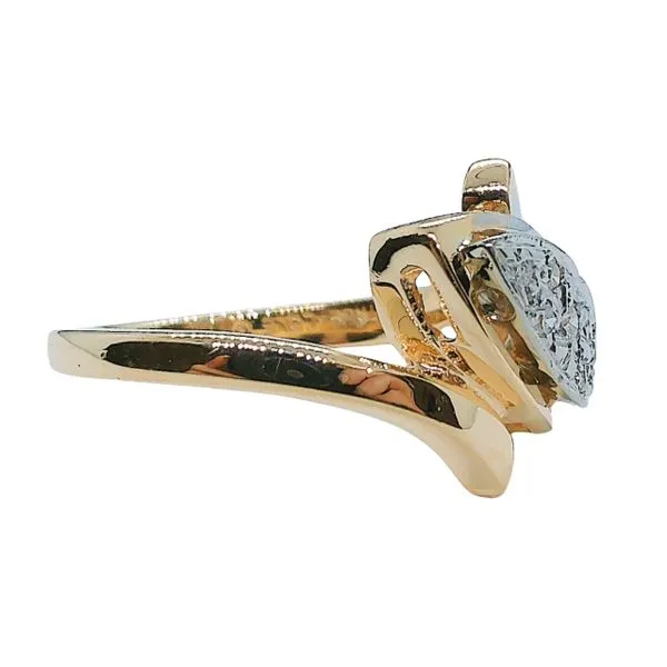 Vintage Marquise Shaped Diamond Ring Image 2 Joint Venture Jewelry Cary, NC