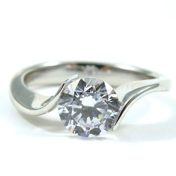 Bypass Semi-Mount Ring Joint Venture Jewelry Cary, NC