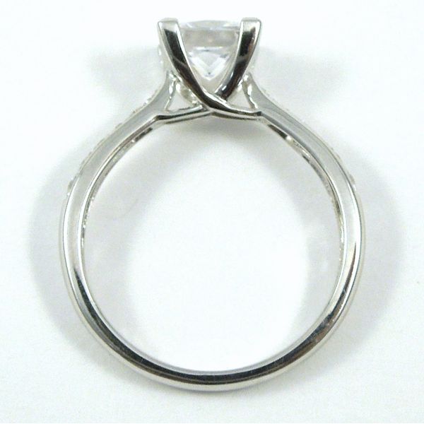 Princess Cut Semi-Mount Ring Image 2 Joint Venture Jewelry Cary, NC