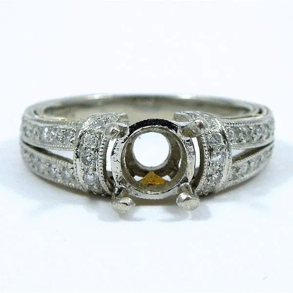 Engagement Ring Semi-Mount Joint Venture Jewelry Cary, NC