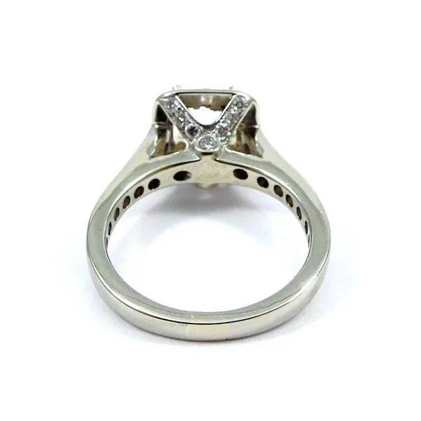 Diamond Halo Semi-Mount Image 2 Joint Venture Jewelry Cary, NC