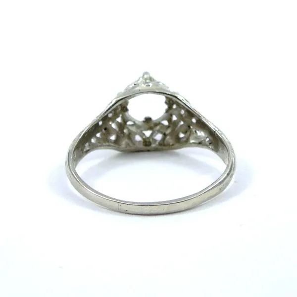 Vintage Semi-Mount Ring Image 3 Joint Venture Jewelry Cary, NC