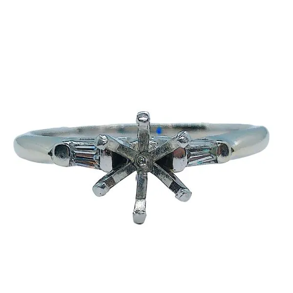Diamond Semi-Mount Ring Joint Venture Jewelry Cary, NC