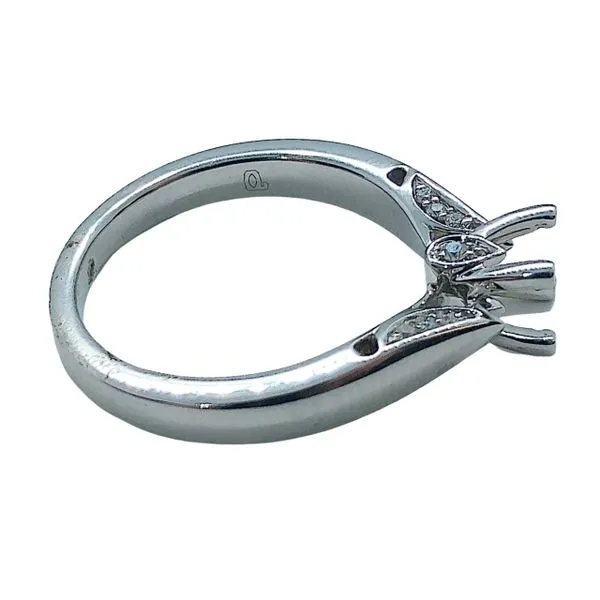 Solitaire Semi-Mount Ring Image 2 Joint Venture Jewelry Cary, NC