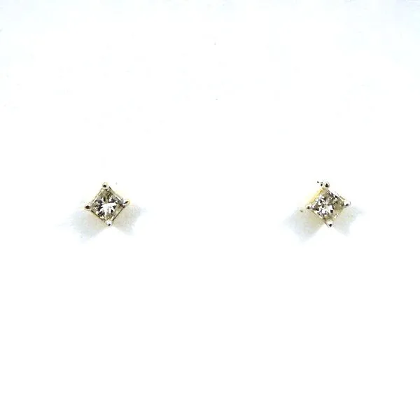 Princess Cut Diamond Studs Joint Venture Jewelry Cary, NC