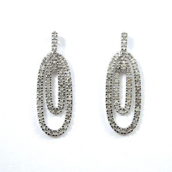 Diamond Drop Earrings Joint Venture Jewelry Cary, NC