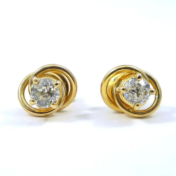 Diamond Studs with Jackets Joint Venture Jewelry Cary, NC