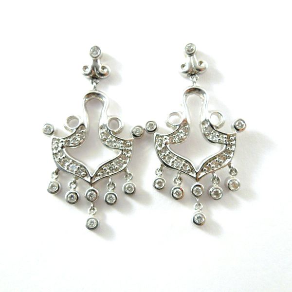 Diamond Chandelier Earrings Joint Venture Jewelry Cary, NC