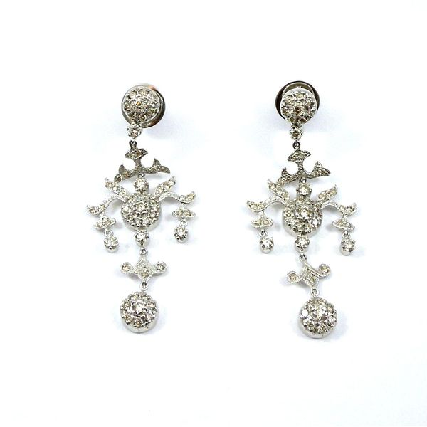 Diamond Chandelier Earrings Joint Venture Jewelry Cary, NC