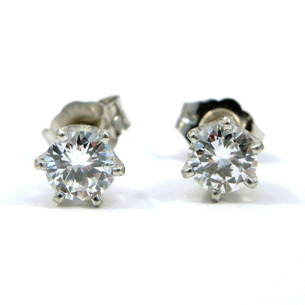 Diamond Stud Earrings Joint Venture Jewelry Cary, NC