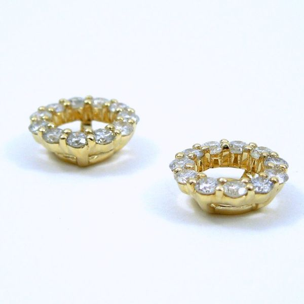 Diamond Earring Jackets Image 2 Joint Venture Jewelry Cary, NC